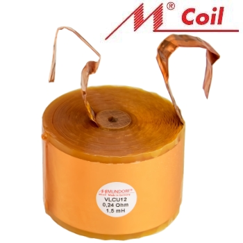 Mundorf MCoil AirCore Copper Foil Paper coils, VLCU range