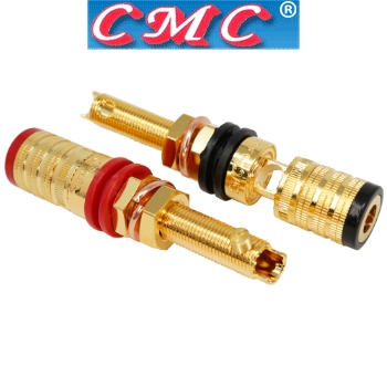 CMC-838-L-G: CMC Gold, long binding posts (pair)