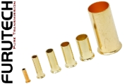 Furutech Pure Copper Gold-plated Crimp Sleeves
