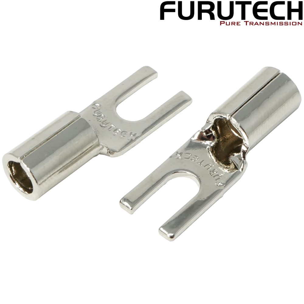 Furutech FP-209-10(R) Rhodium-plated 4mm Internal Spade