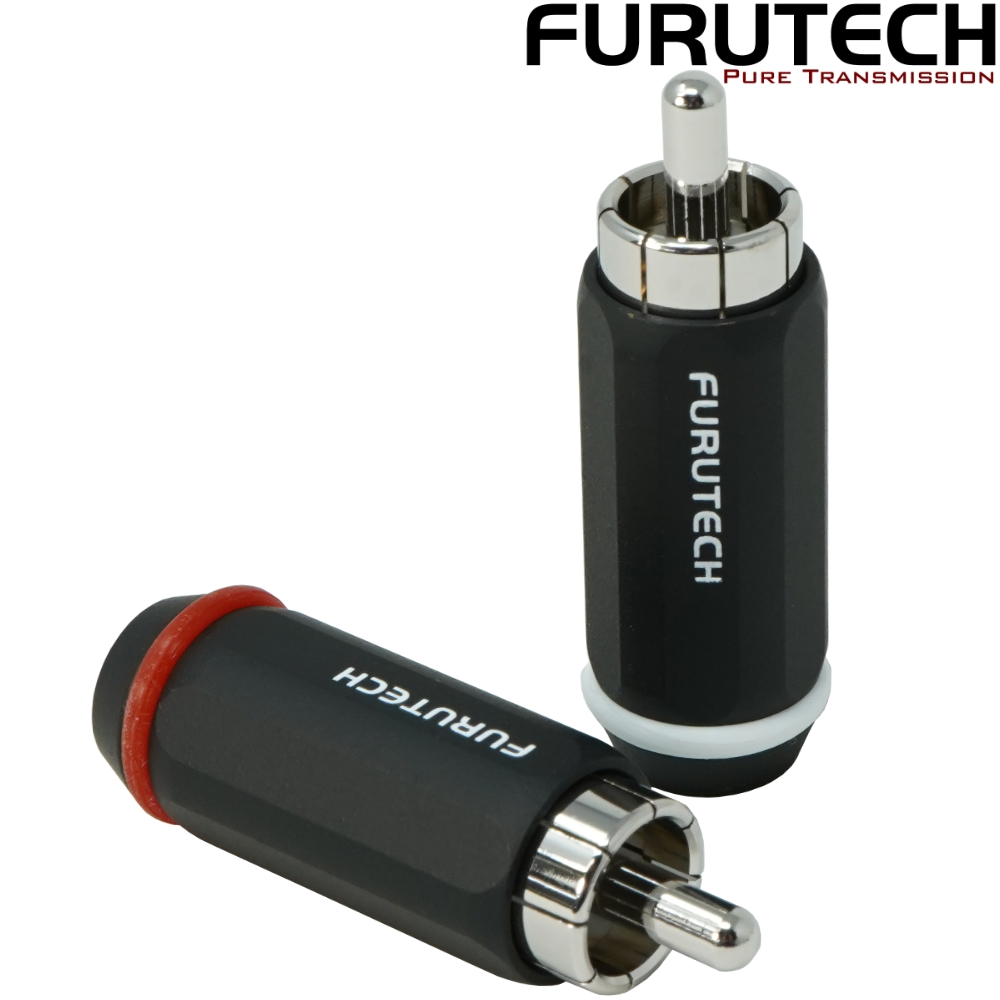 Furutech FP-126(R) Rhodium-plated 7.3mm RCA Plugs