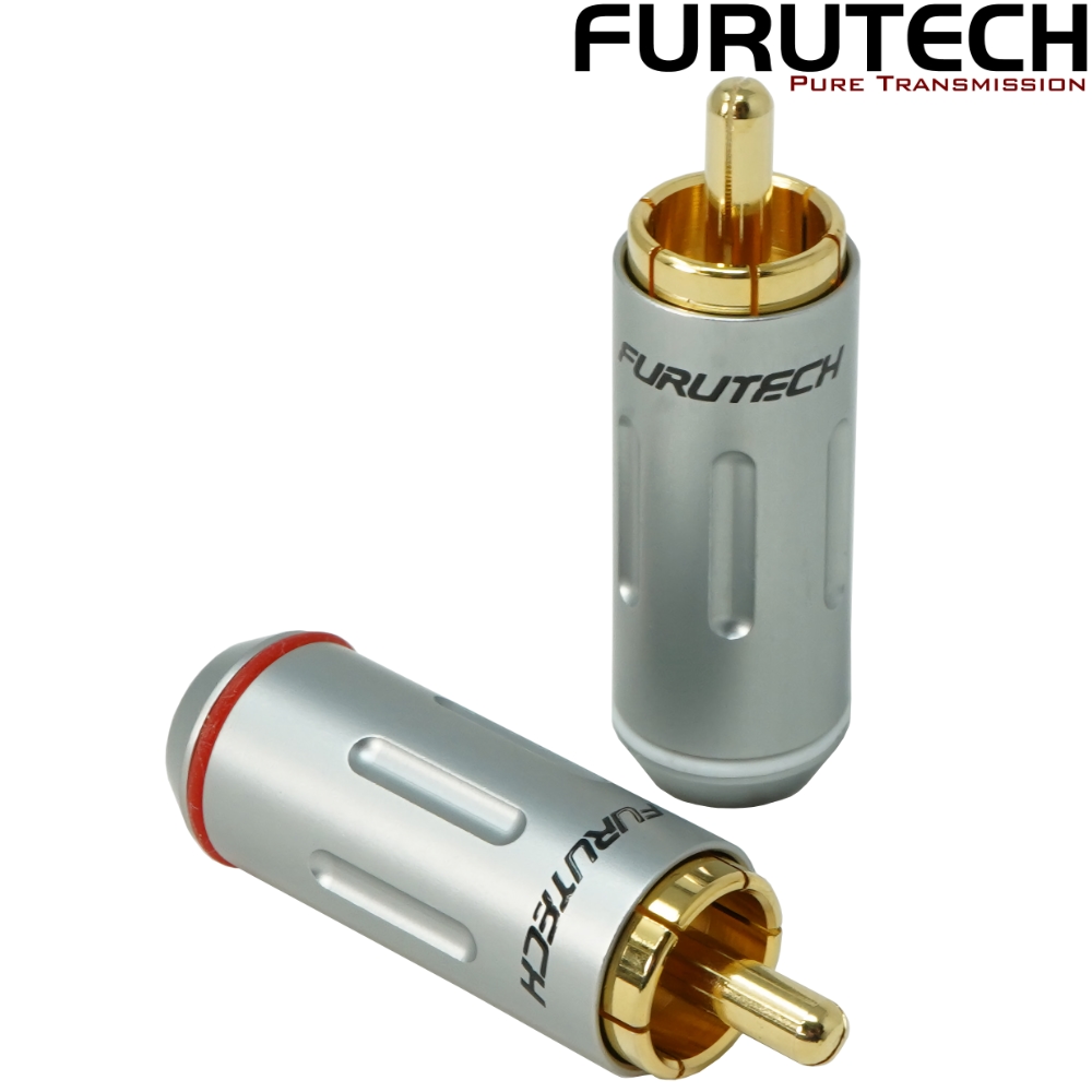 FP-162(G): Furutech FP-162 Gold-plated 7.3mm RCA Plugs (pack of 4)