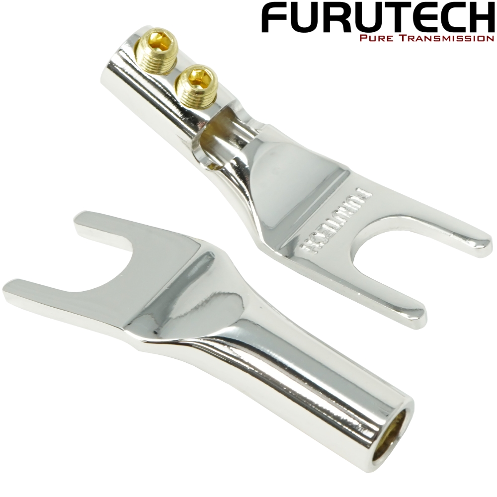 Furutech FP-201(R) Rhodium-plated 8.2mm Spades