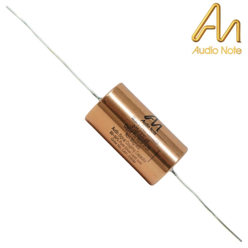 CAP-3260: 0.15uF 630Vdc Audio Note Copper Foil Capacitor