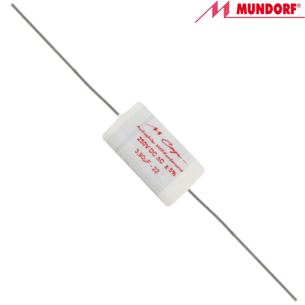 MCAP250-3,9: 3.9uF 250Vdc Mundorf MCap MKP Classic Capacitor