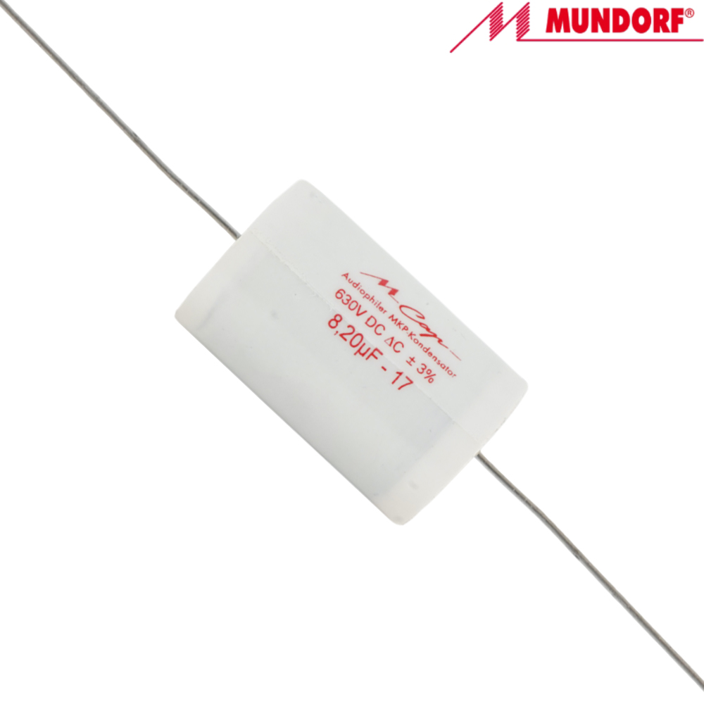 (MKP-630): 8.2uF 630Vdc Mundorf MCap MKP Classic Capacitor - DISCONTINUED