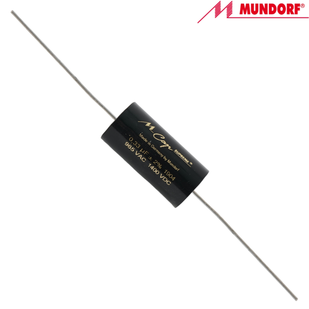 SUP8-0,33: 0.33uF 1400Vdc Mundorf MCap Supreme Capacitor