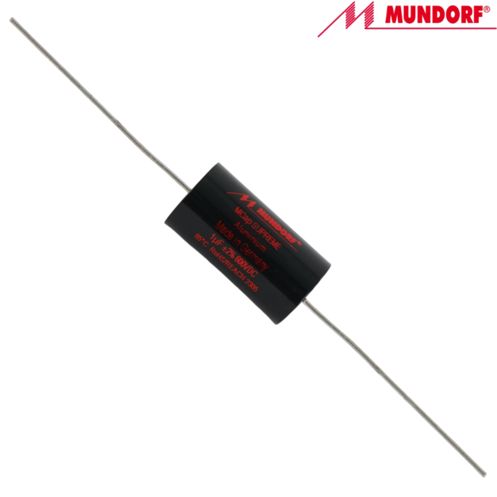 SUP8-1,0: 1uF 600Vdc Mundorf MCap Supreme Capacitor