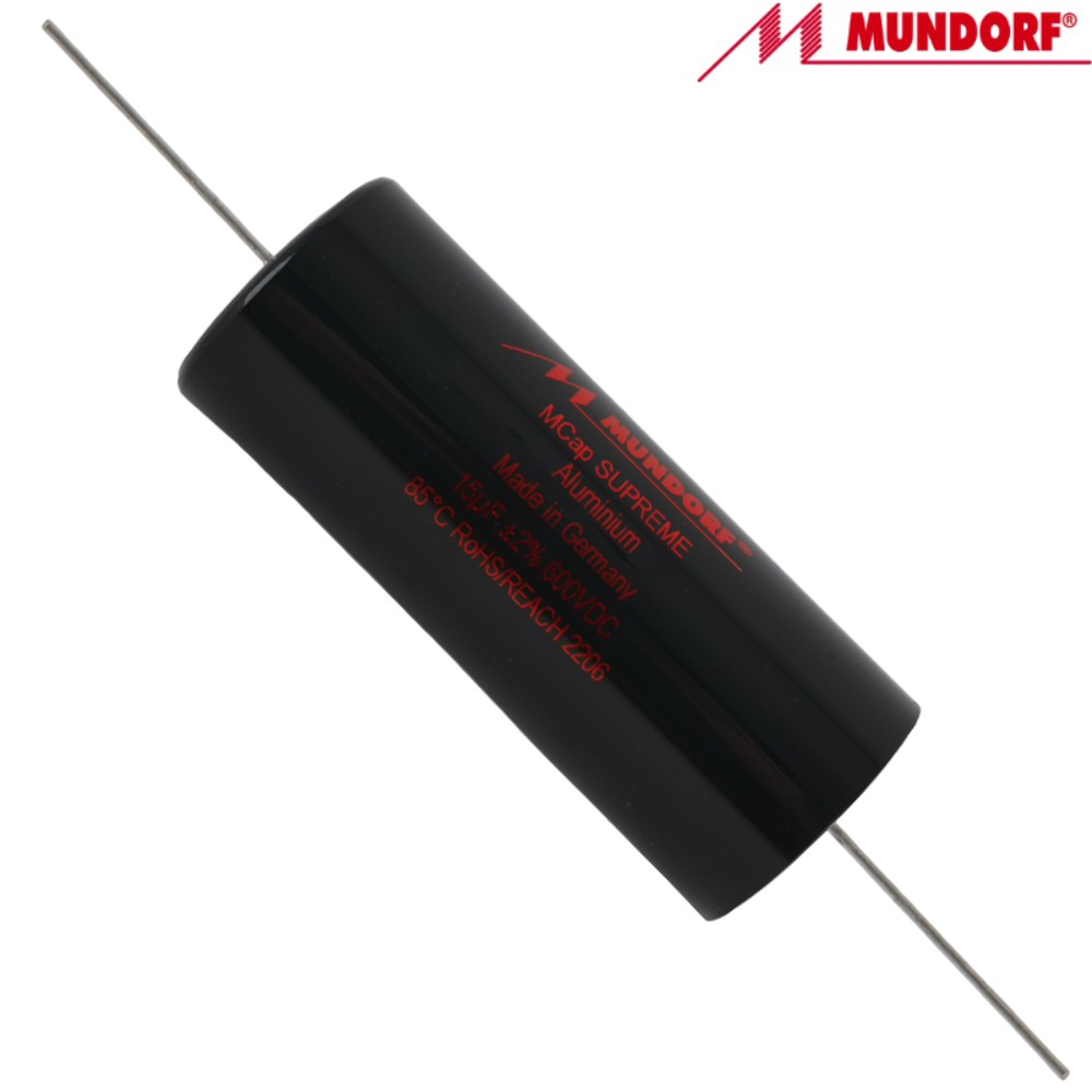 SUP8-15: 15uF 600Vdc Mundorf MCap Supreme Capacitor