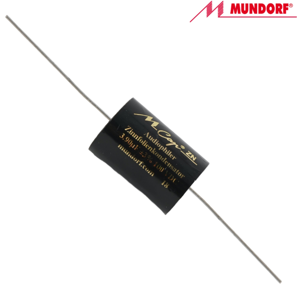 ZN100-3,9: 3.9uF 100Vdc Mundorf MCap ZN Capacitor