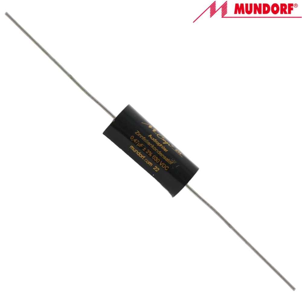 ZN630-0,47: 0.47uF 630Vdc Mundorf MCap ZN Capacitor