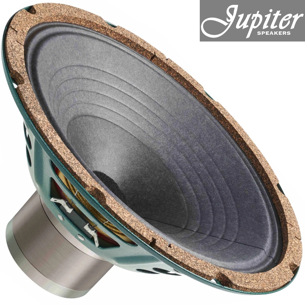 Jupiter Speakers 10SA-P-8, 10 inch 15W Vintage American Small Alnico Guitar Speaker with Paper Voice Coil, 8 ohm