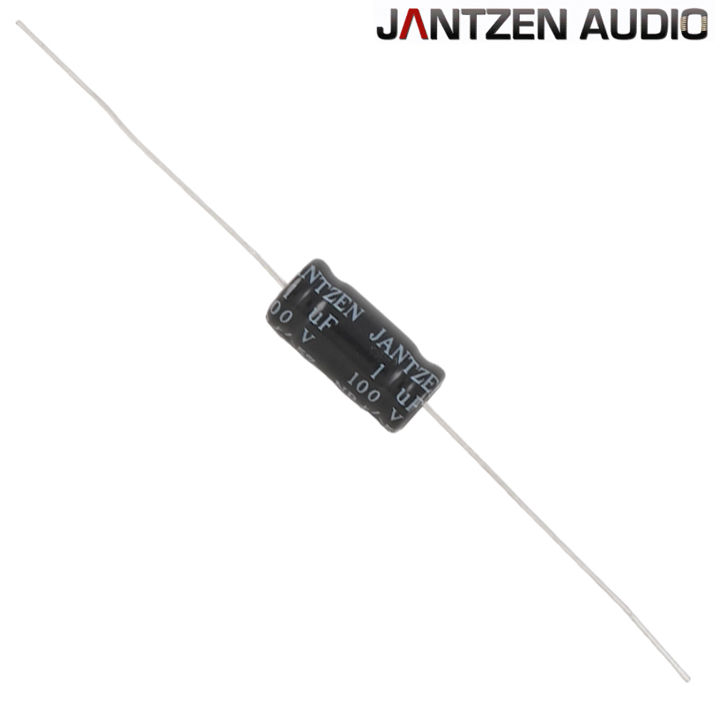 001-6105: 1uF 100Vdc Jantzen eLeCap 5% Electrolytic Bipolar Capacitor