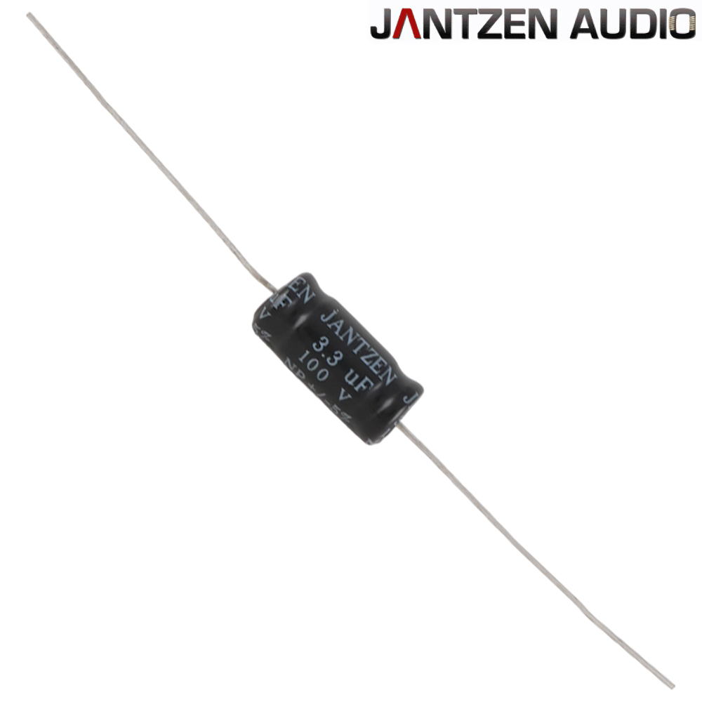 001-6117: 3.3uF 100Vdc Jantzen eLeCap 5% Electrolytic Bipolar Capacitor