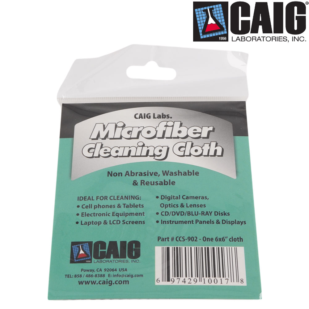 CAIG DeoxIT MicroFibre Cleaning Cloth