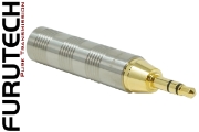 Furutech F35 6.3mm to 3.5mm stereo Gold-plated Jack Connector