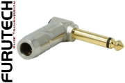 Furutech FP-Mono-63L 6.3mm L-type mono Gold-plated Jack Connector