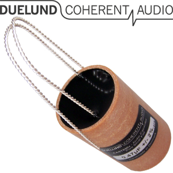 Duelund Silver CAST DC capacitor