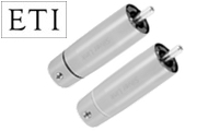 ETI Research Silver Link RCA Connectors