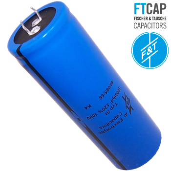 SI10310035100: 10000uF 100Vdc F&T Type SI Radial Electrolytic Capacitor
