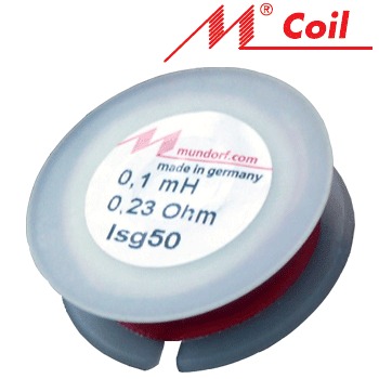 Mundorf MCoil Silver/Gold coils, LSG range - DISCONTINUED