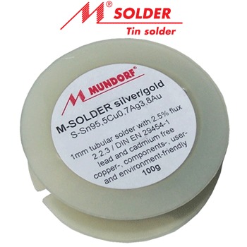 Mundorf 3.8% silver/gold solder 5m length