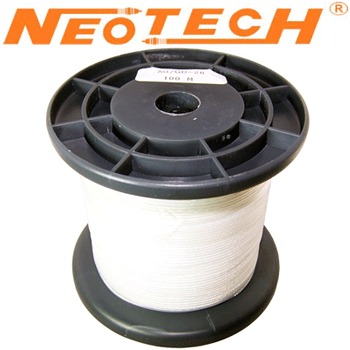 AG-GD-28: Neotech UP-OCC silver/gold wire, 10/0.1 in clear PE (1m)