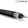 21301: Viablue X-25 Copper Silver plated Mains Cable (1m)