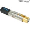 XLR900A-F: Yarbo female XLR plug gold plated