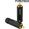 FP-110(G): Furutech FP-110 Gold-plated 9.3mm RCA Plugs (pack of 4)