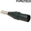 FP-701M(G): Furutech FP-701M Gold-plated Male XLR Connector