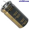 LKX2E331MESY40: 330uF 250Vdc Nichicon KX type Electrolytic Capacitor
