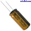 UFW2A102MHD: 1000uF 100Vdc Nichicon FW type Electrolytic Capacitor