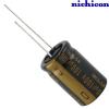 UKZ2A101MHM: 100uF 100Vdc Nichicon KZ type Electrolytic Capacitor