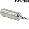 FT-7254(R): Furutech FT-7254 2.5mm (TRRS) Rhodium-plated Jack Connector