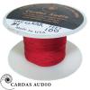 34 AWG Cardas Clear Tonearm Wire - RED (0.5m)