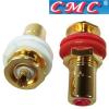 CMC-816-U-G: CMC Gold-plated RCA sockets (pair)