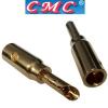 CMC-0658-G: CMC Gold-plated 4mm banana plug