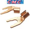 CMC-6005-S-CUR-G Gold Plated, Single Press-Type Spade