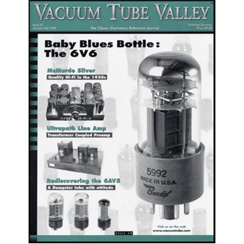Vacuum Tube Valley: Issue 10 