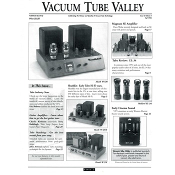 Vacuum Tube Valley, Issue 02, Volume 1
