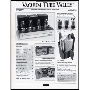 Vacuum Tube Valley: Issue 04 