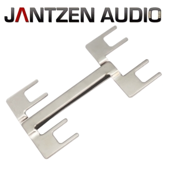 012-0250 Jantzen Double Binding Post Jumper, M9, nickel plated