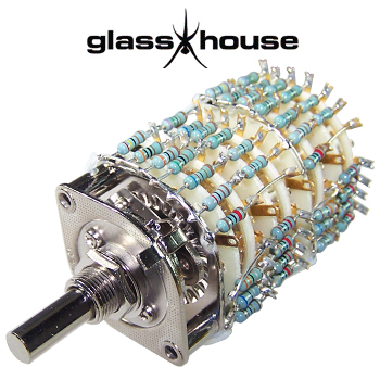 Glasshouse Ladder Stepped Attenuator (Stereo version)