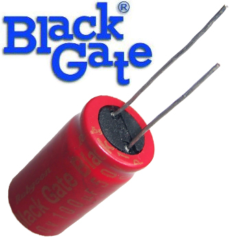 100uF 50Vdc Black Gate Standard N Type Electrolytic Capacitor