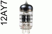 12AY7 double triode Valve