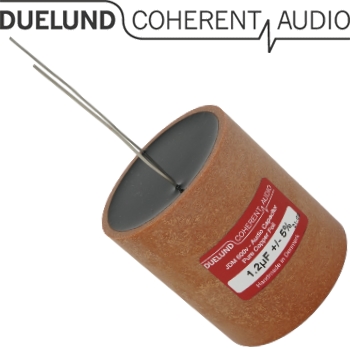 JDM-Cu-290: 1.2uF 600Vdc Duelund JDM Pure Copper Foil Capacitor