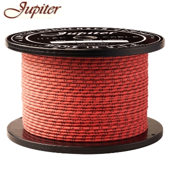 Jupiter AWG16, tinned multistrand copper in lacquered cotton insulated wire - Red (1m)