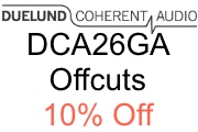 Duelund DCA26GA tinned solid copper wire in cotton and oil - OFFCUTS