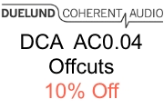 Duelund DCA AC0.4, 0.4mm, silver wire, solid core, cotton & oil insulated - OFFCUTS